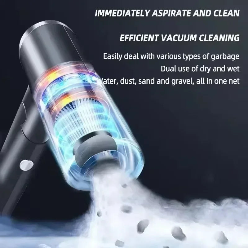 Car Vacuum Cleaner 2900000 Pa 4 In1 Powerful Clean Machine Wireless Blowing Suction Portable Vacuum Cleaner household 2026