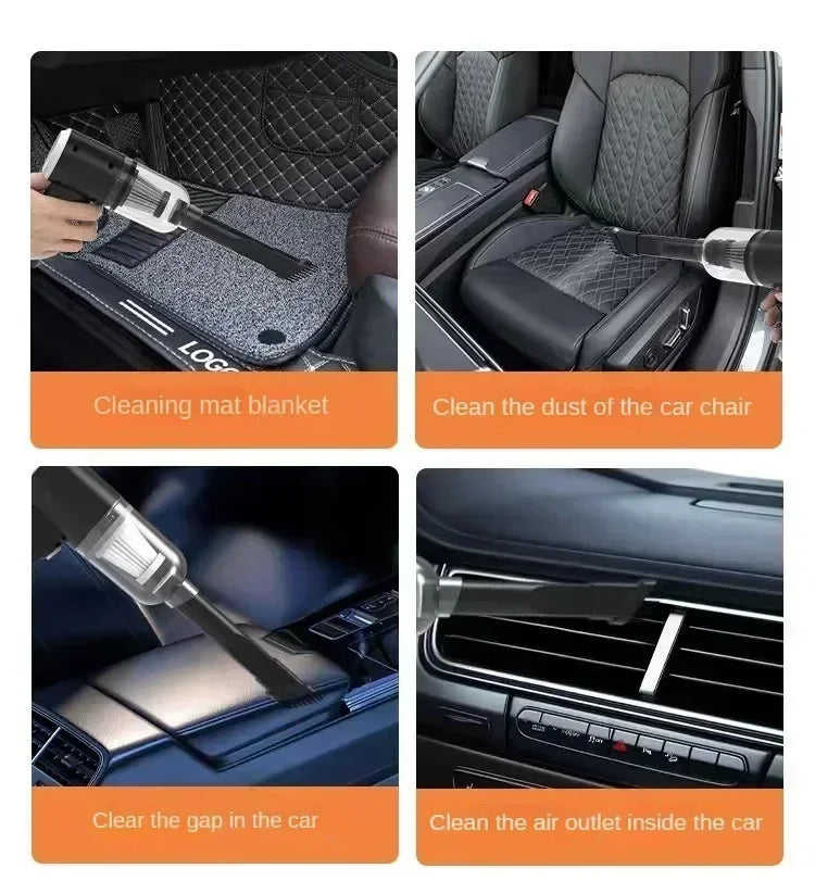 Car Vacuum Cleaner 2900000 Pa 4 In1 Powerful Clean Machine Wireless Blowing Suction Portable Vacuum Cleaner household 2026